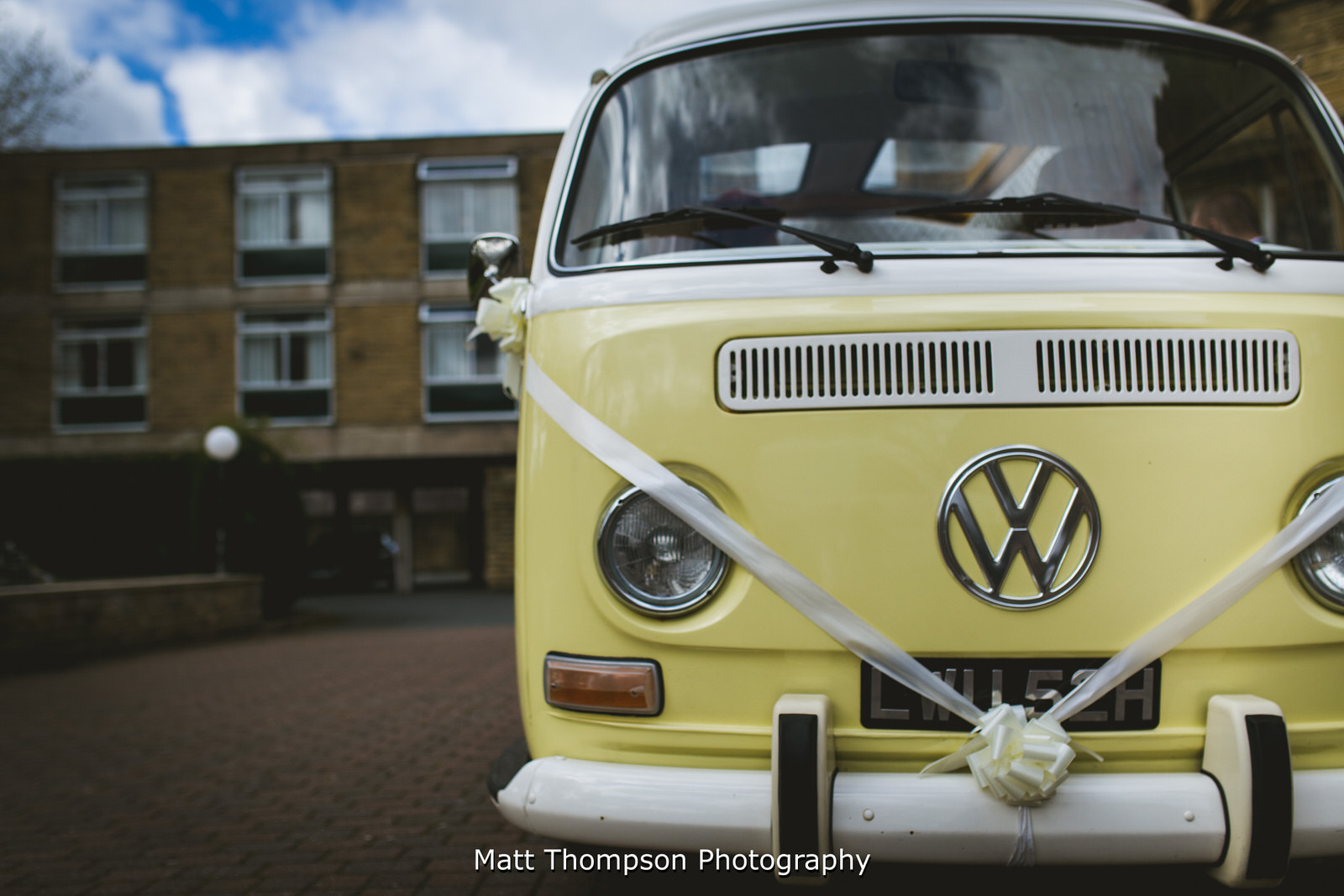 campervan wedding car