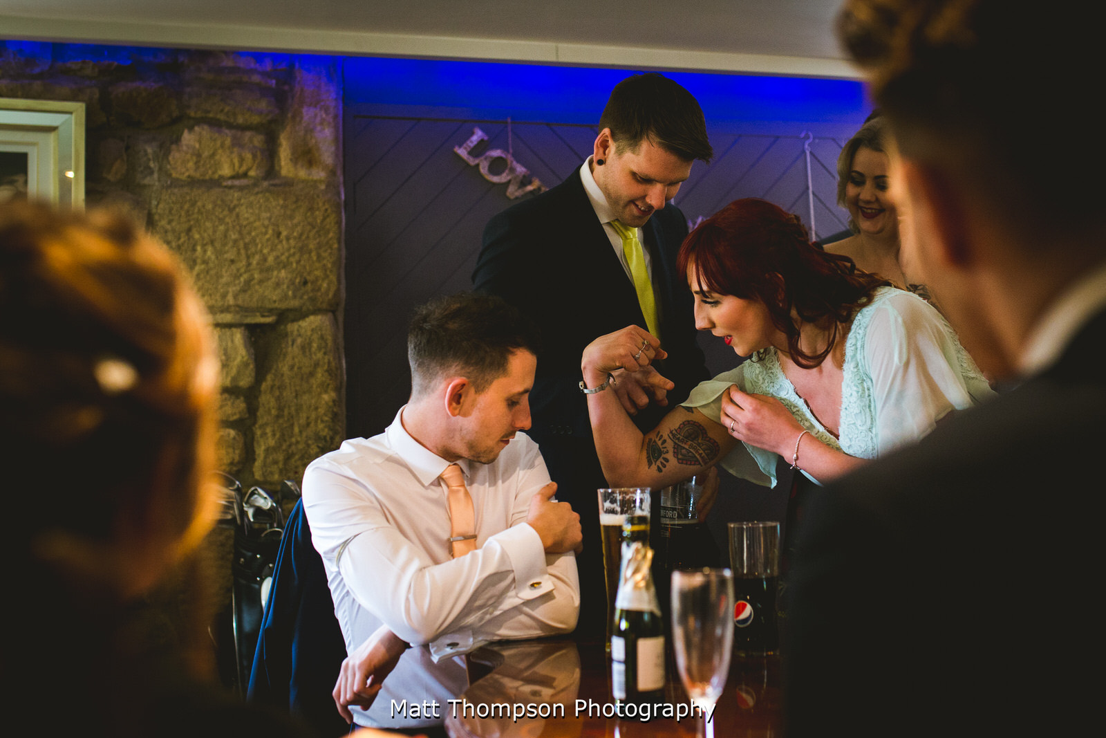 wedding guests