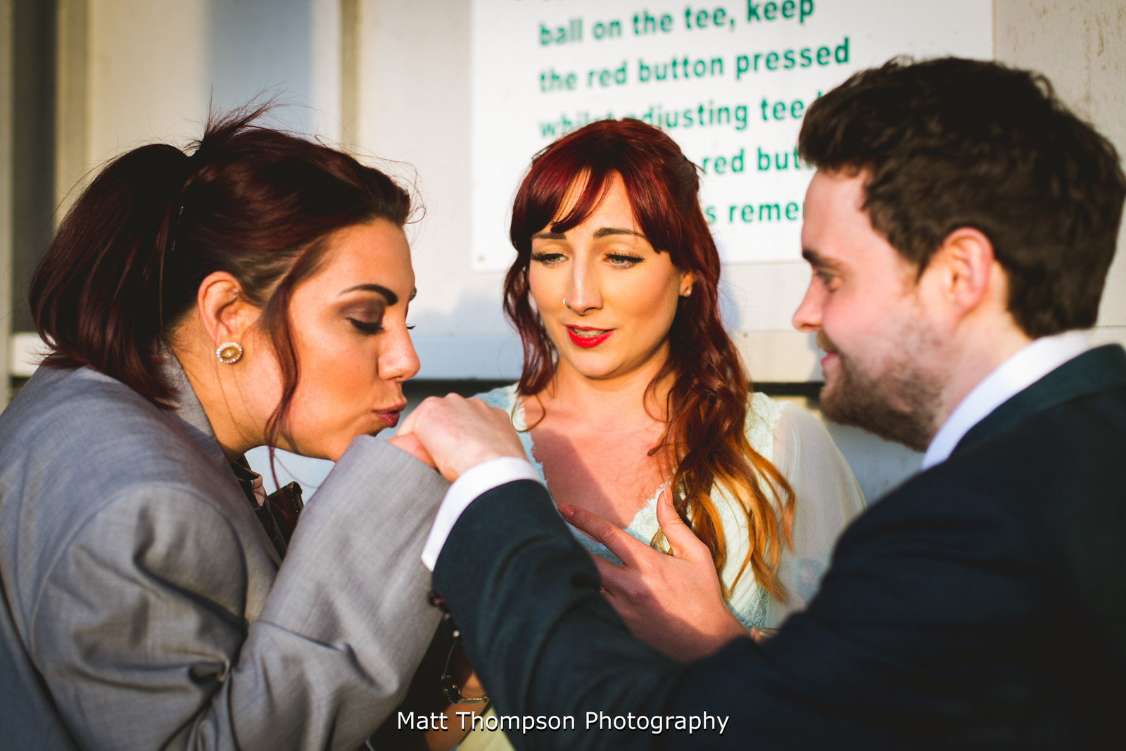 kissing the wedding ring
