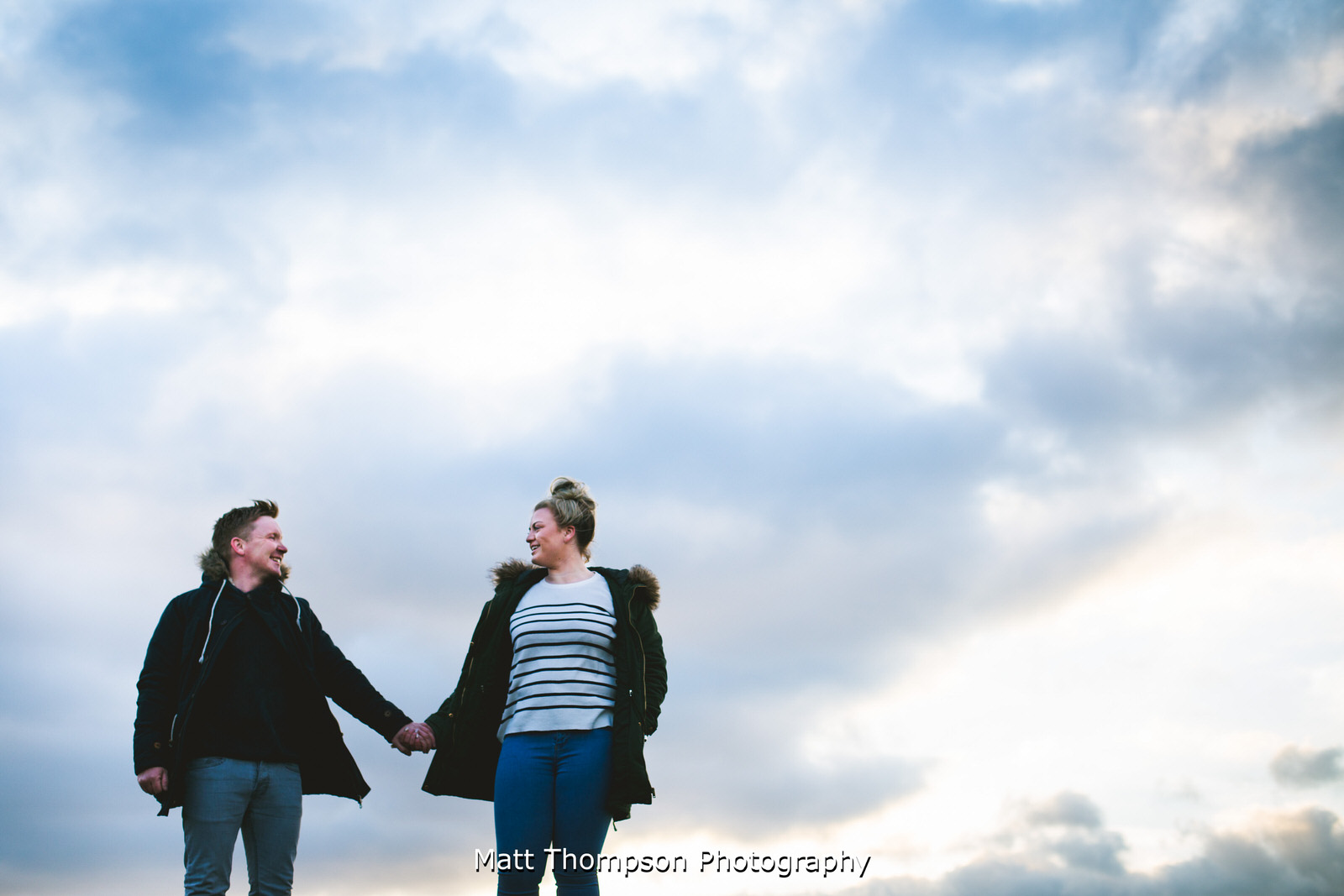couple looking at each other