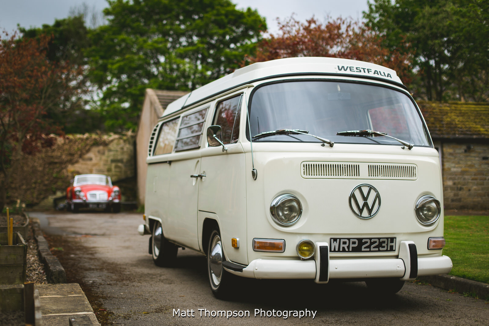 wedding car campervan
