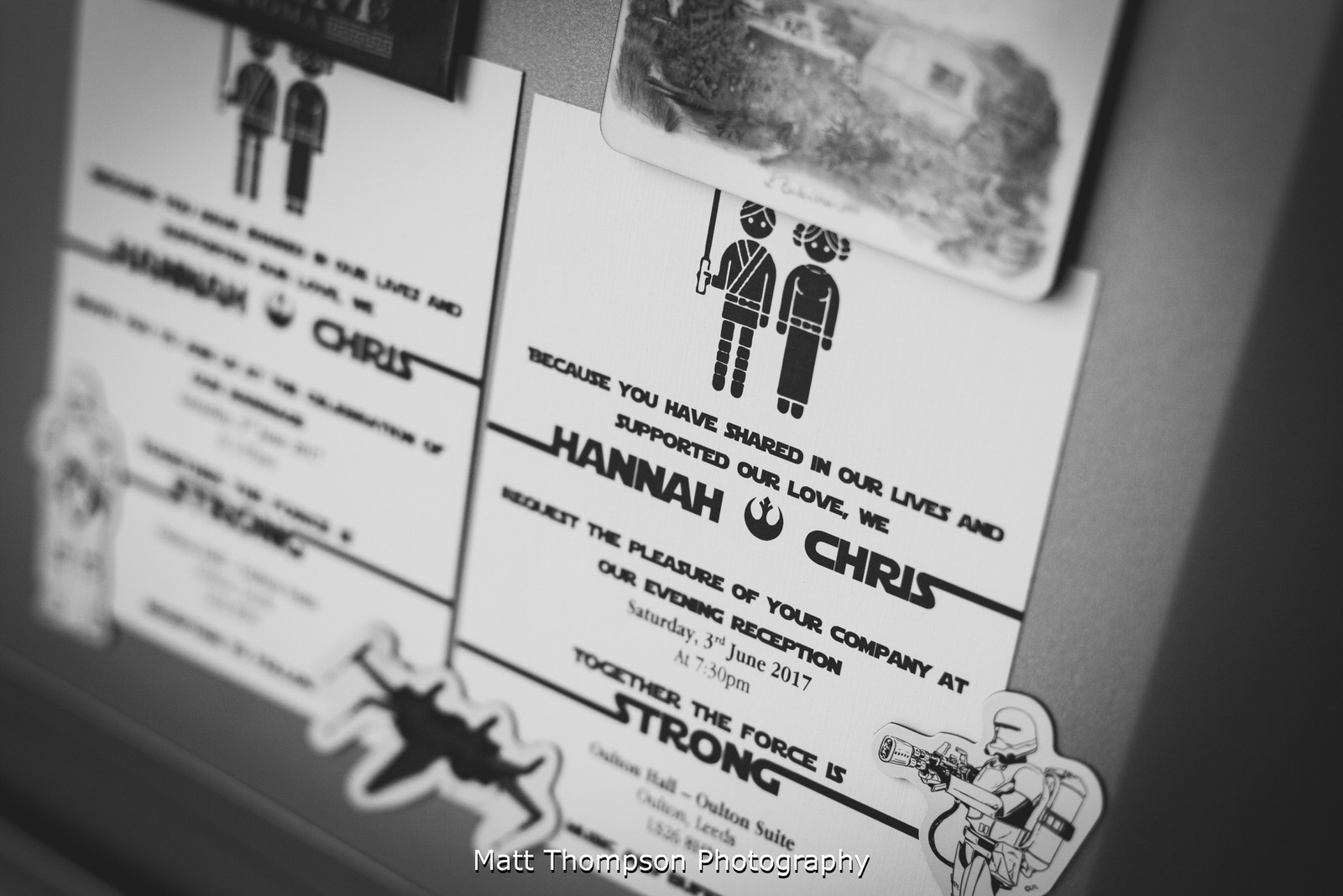 star wars wedding invitation