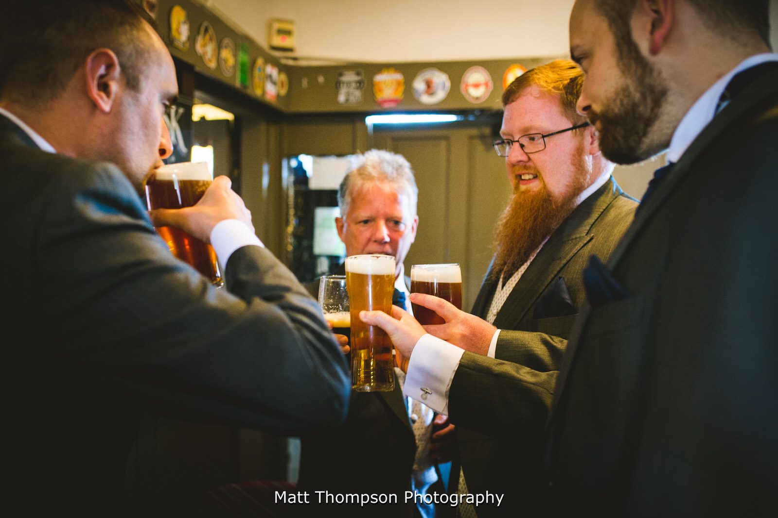 wedding at the unicorn pub