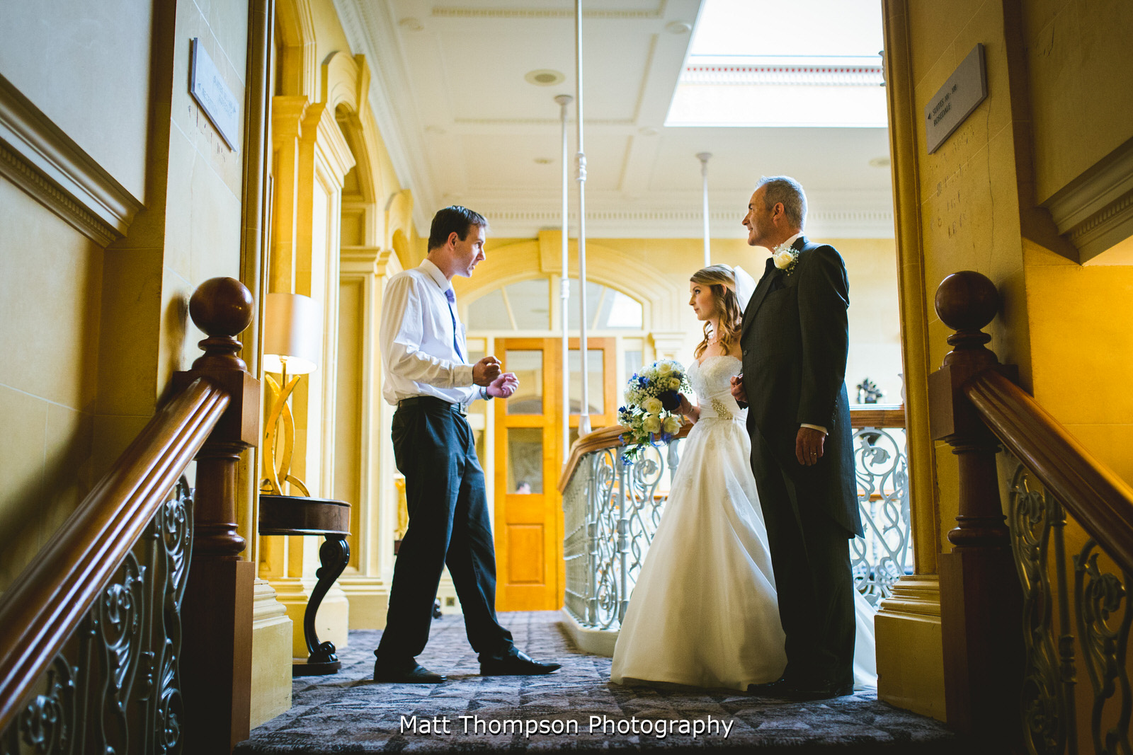 bride and father