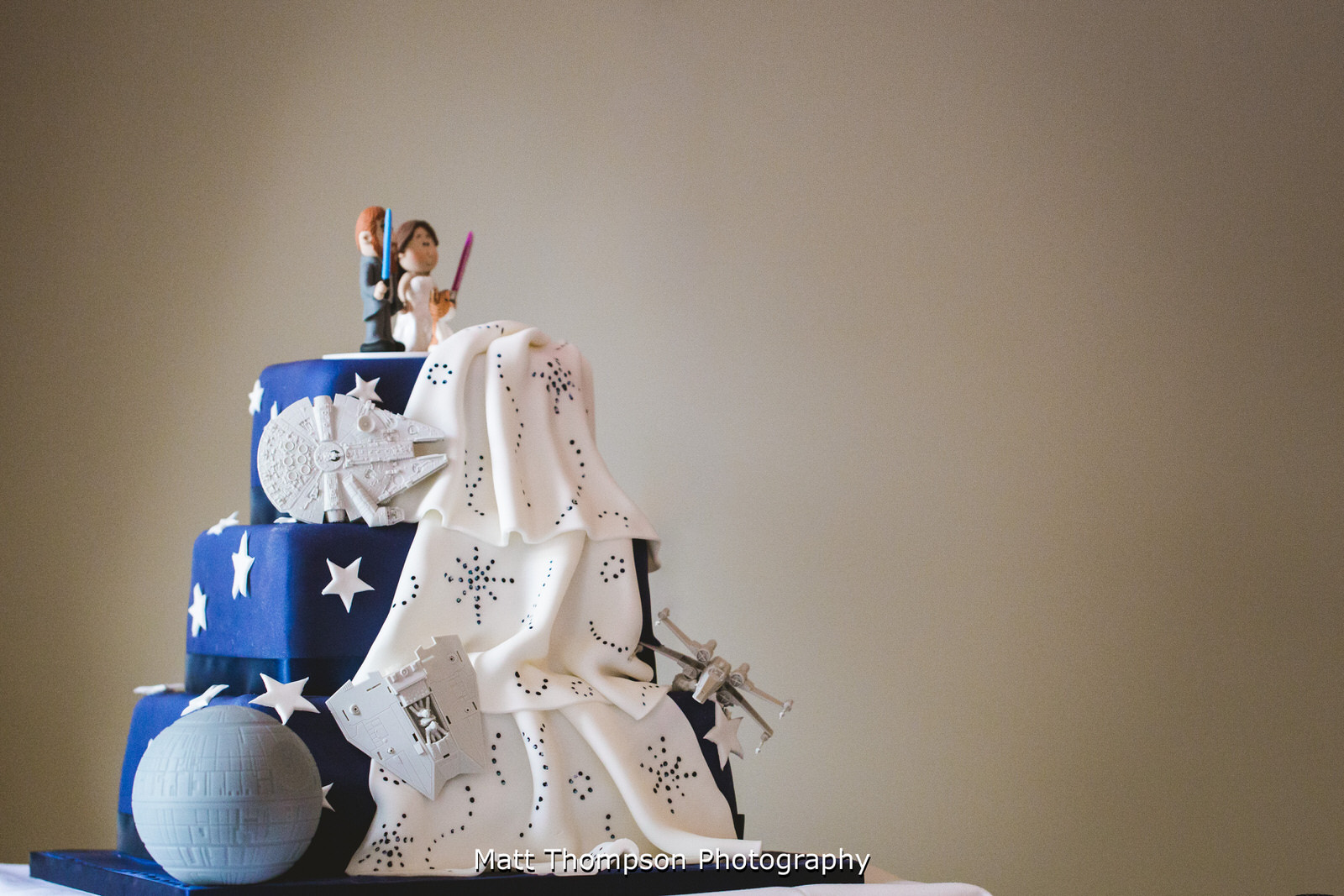 star wars wedding cake