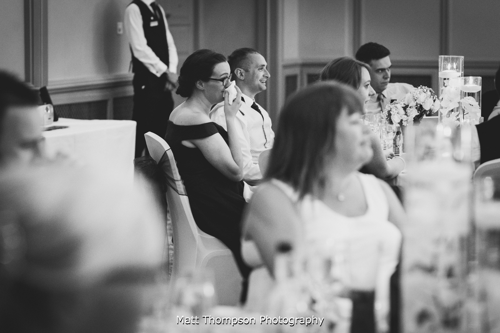crying at wedding speech