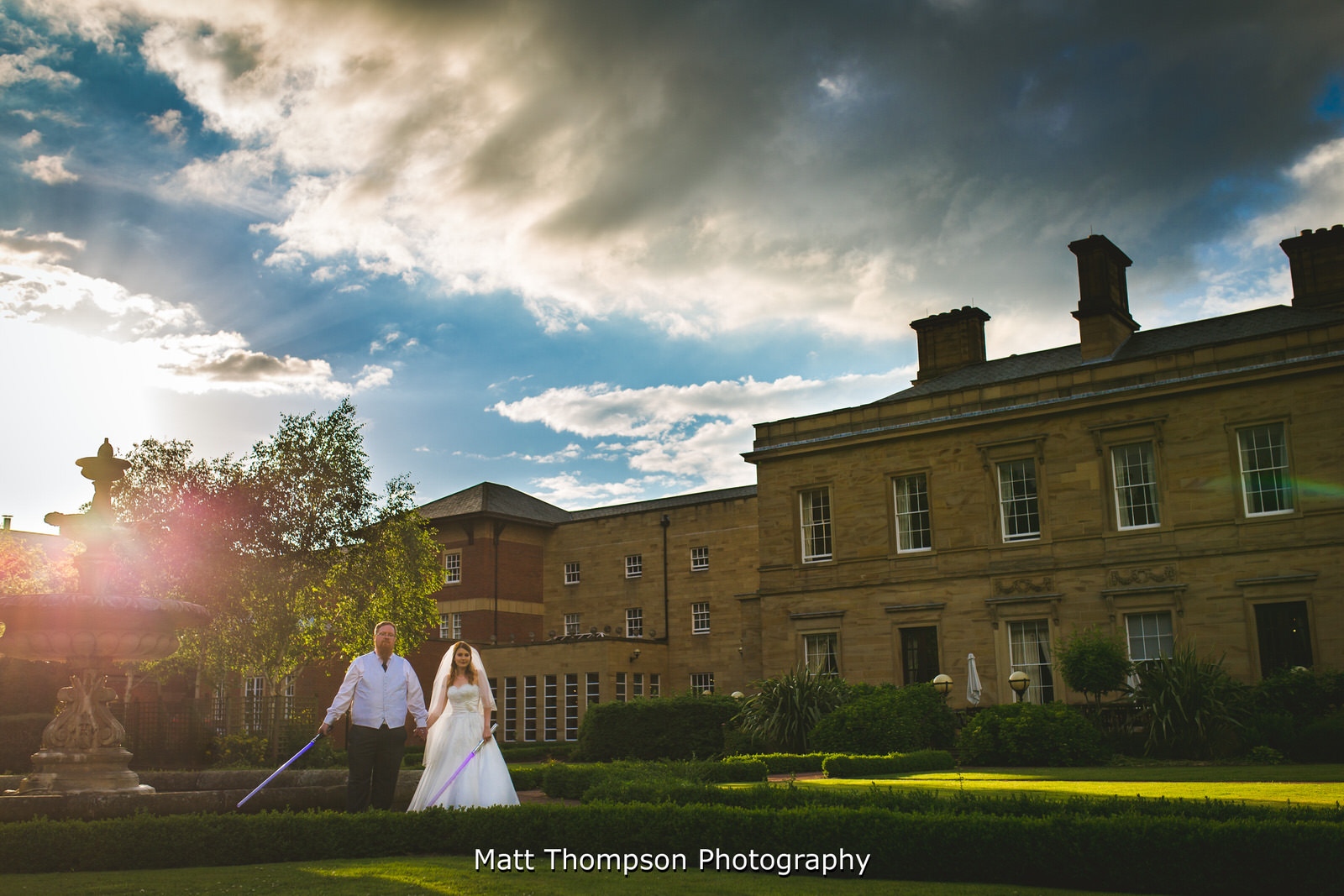 wedding portrait oulton hall