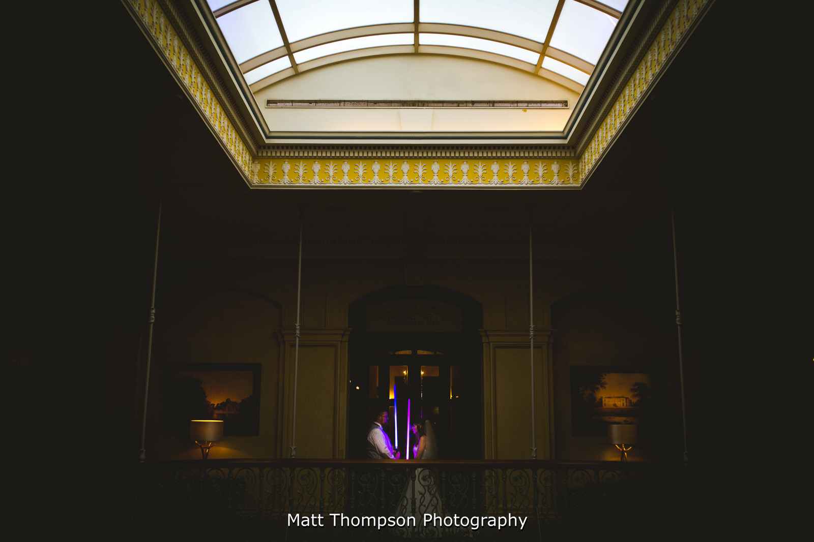 oulton hall balcony portrait
