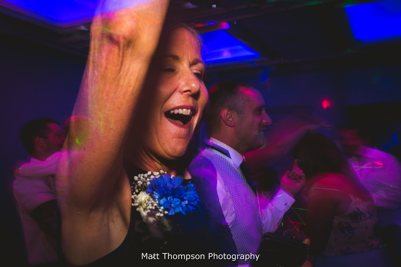 dance floor wedding photography