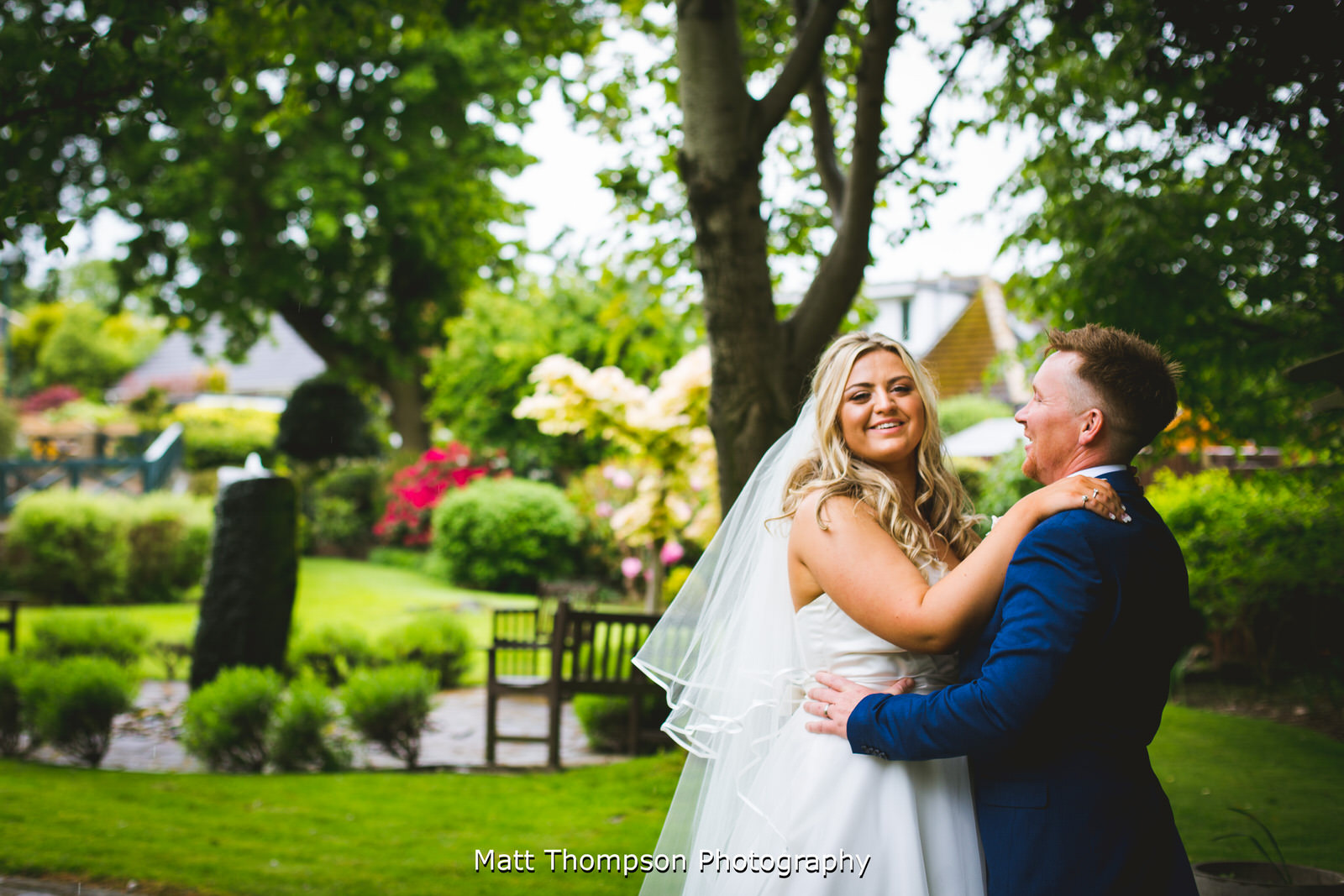bride and groom portrait session