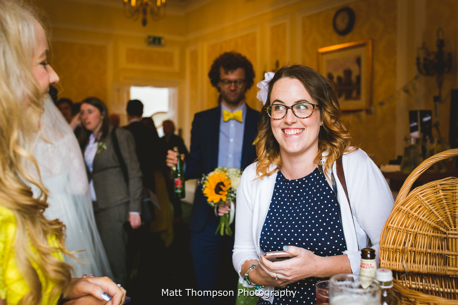 drinks reception at the old swan