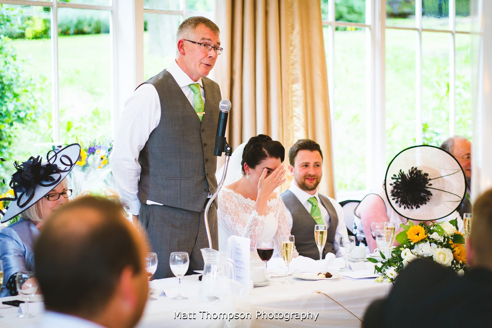 embarrassing the bride