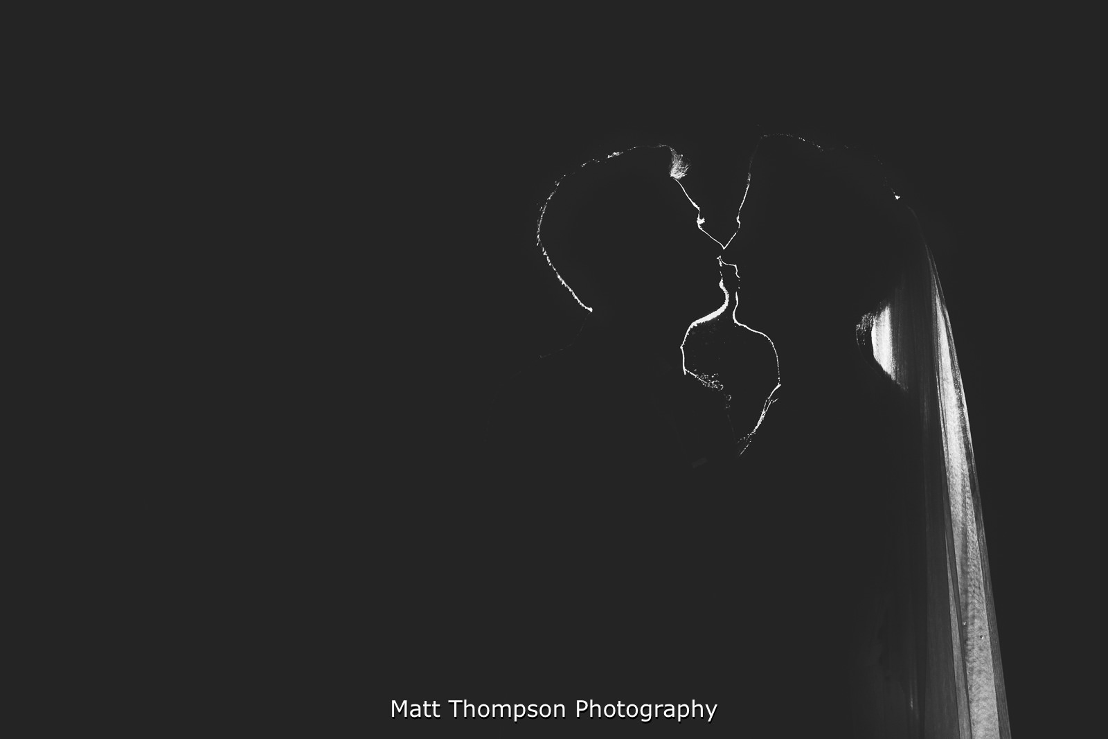 silhouette first dance