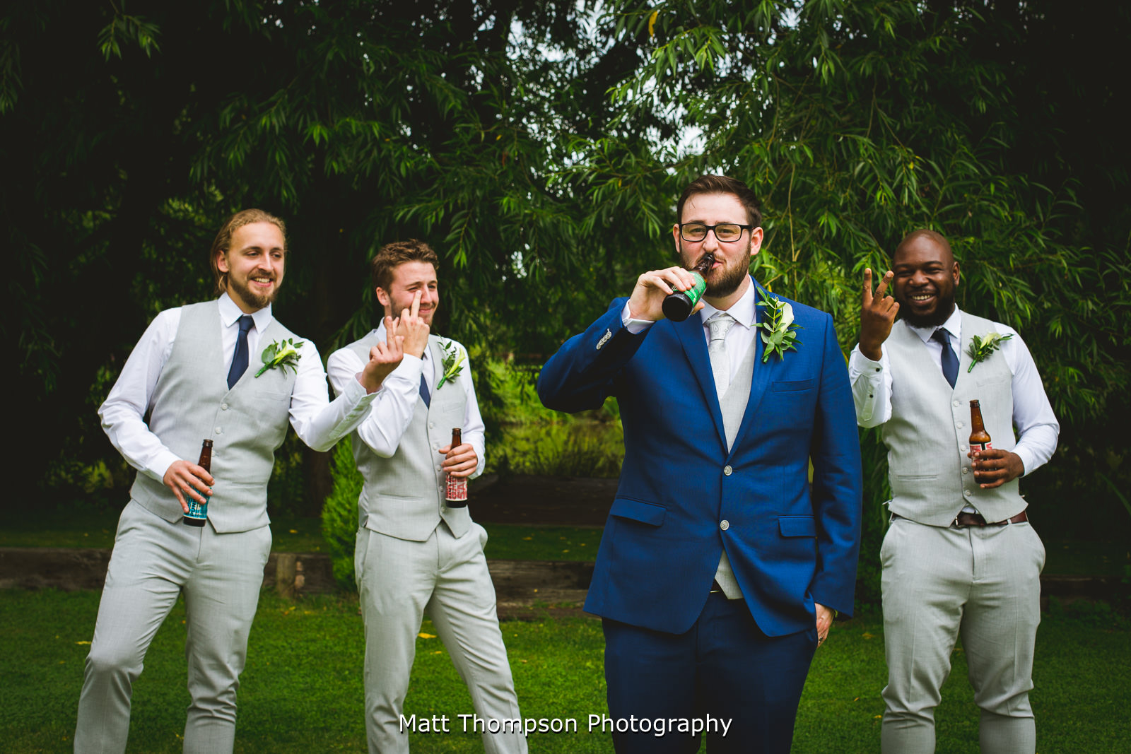groomsmen group photo