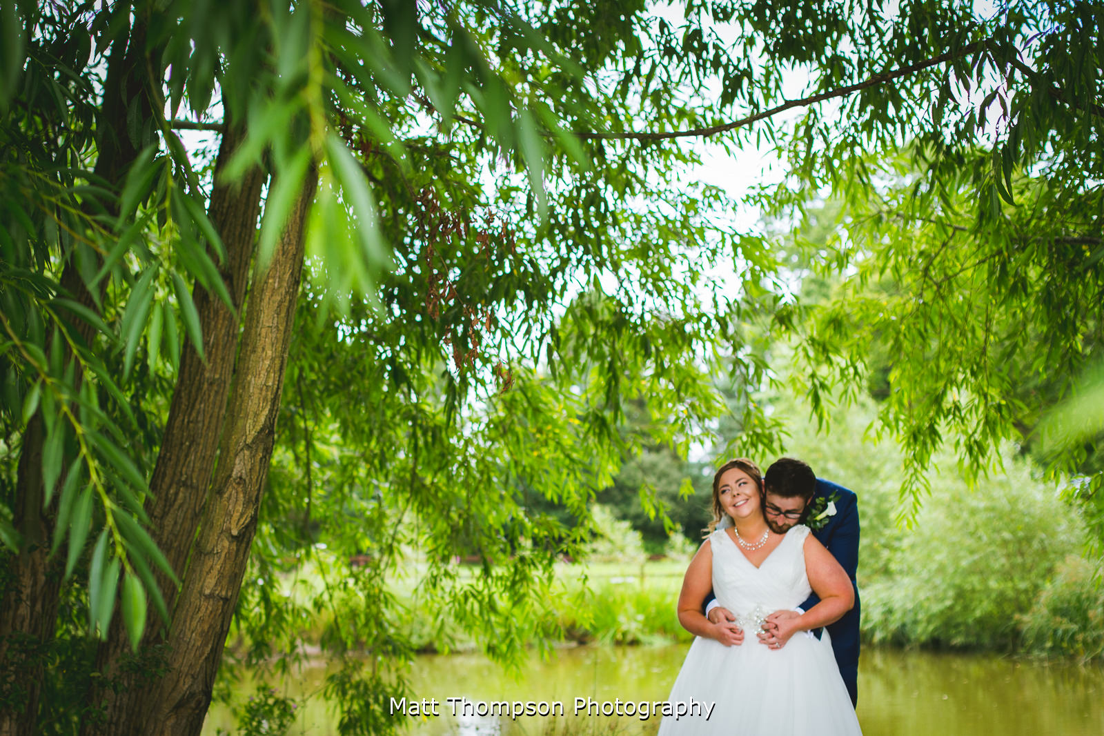 hugging at villa farm pond
