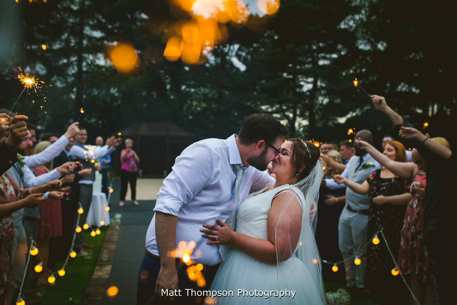 sparkler exit at villa farm