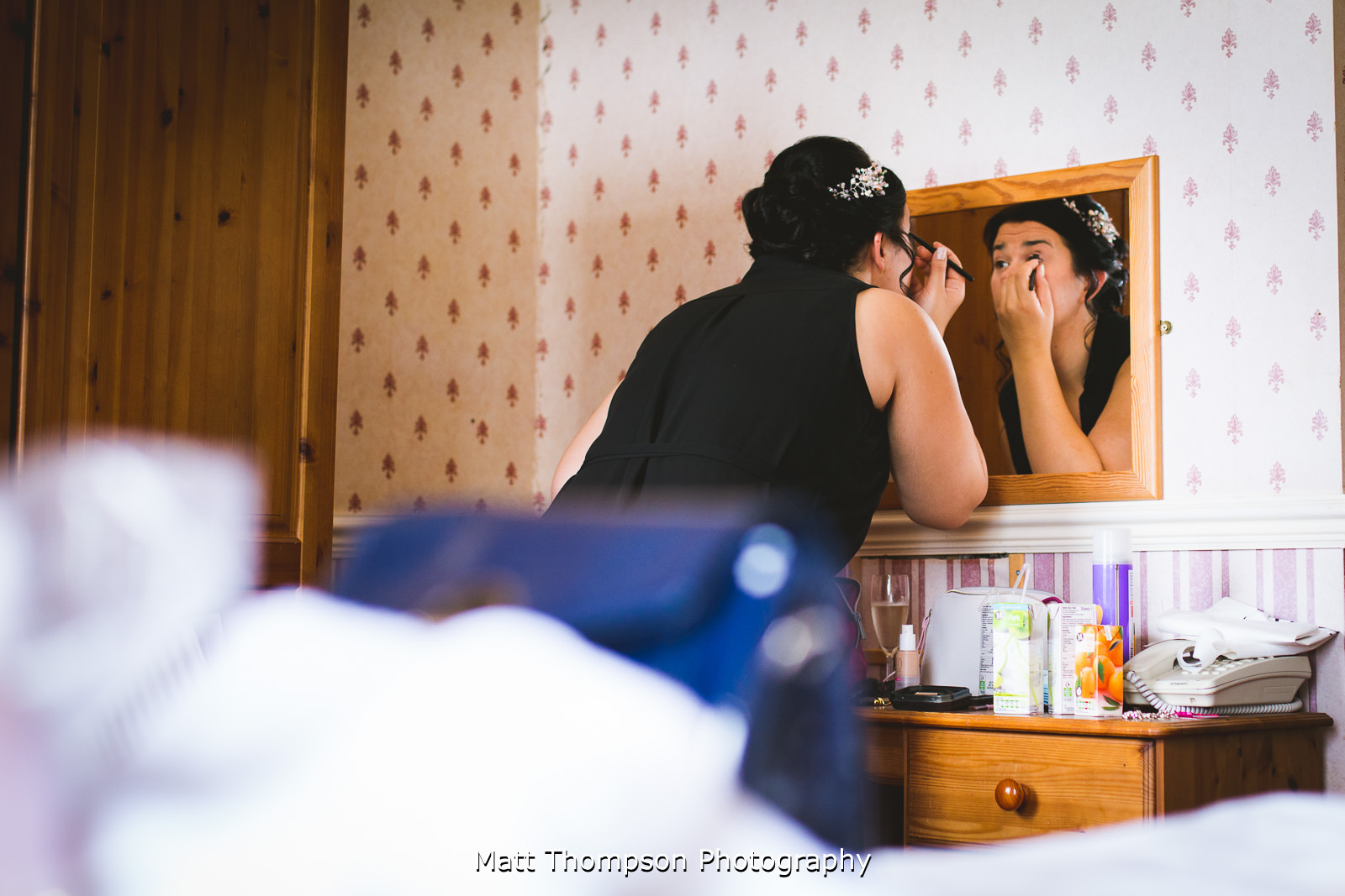 bridal prep at wortley hall