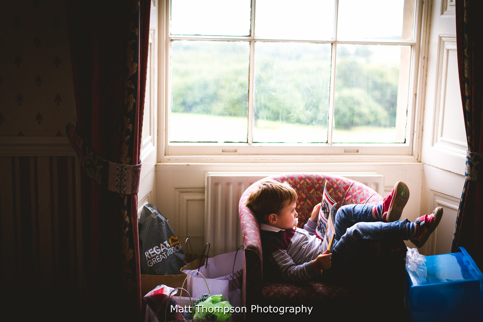 reading at wortley hall wedding