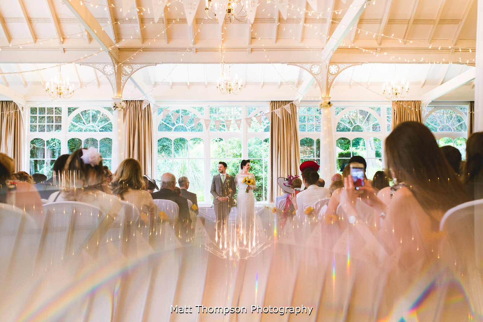 the old swan wedding ceremony room