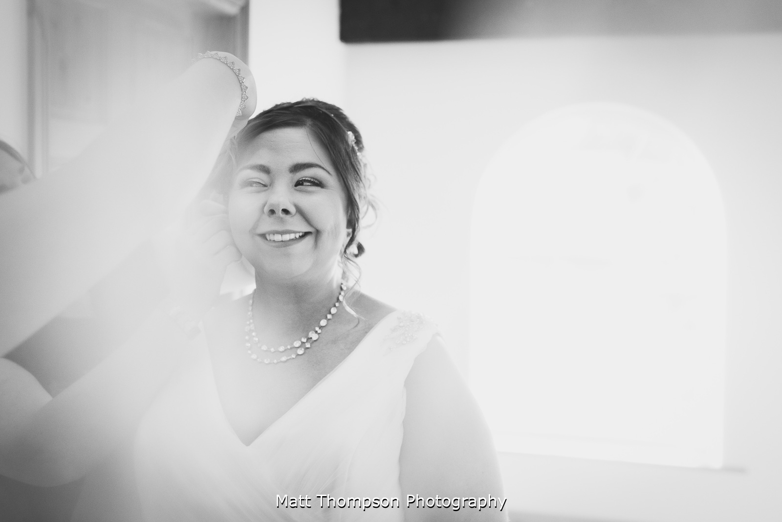 bride getting ready