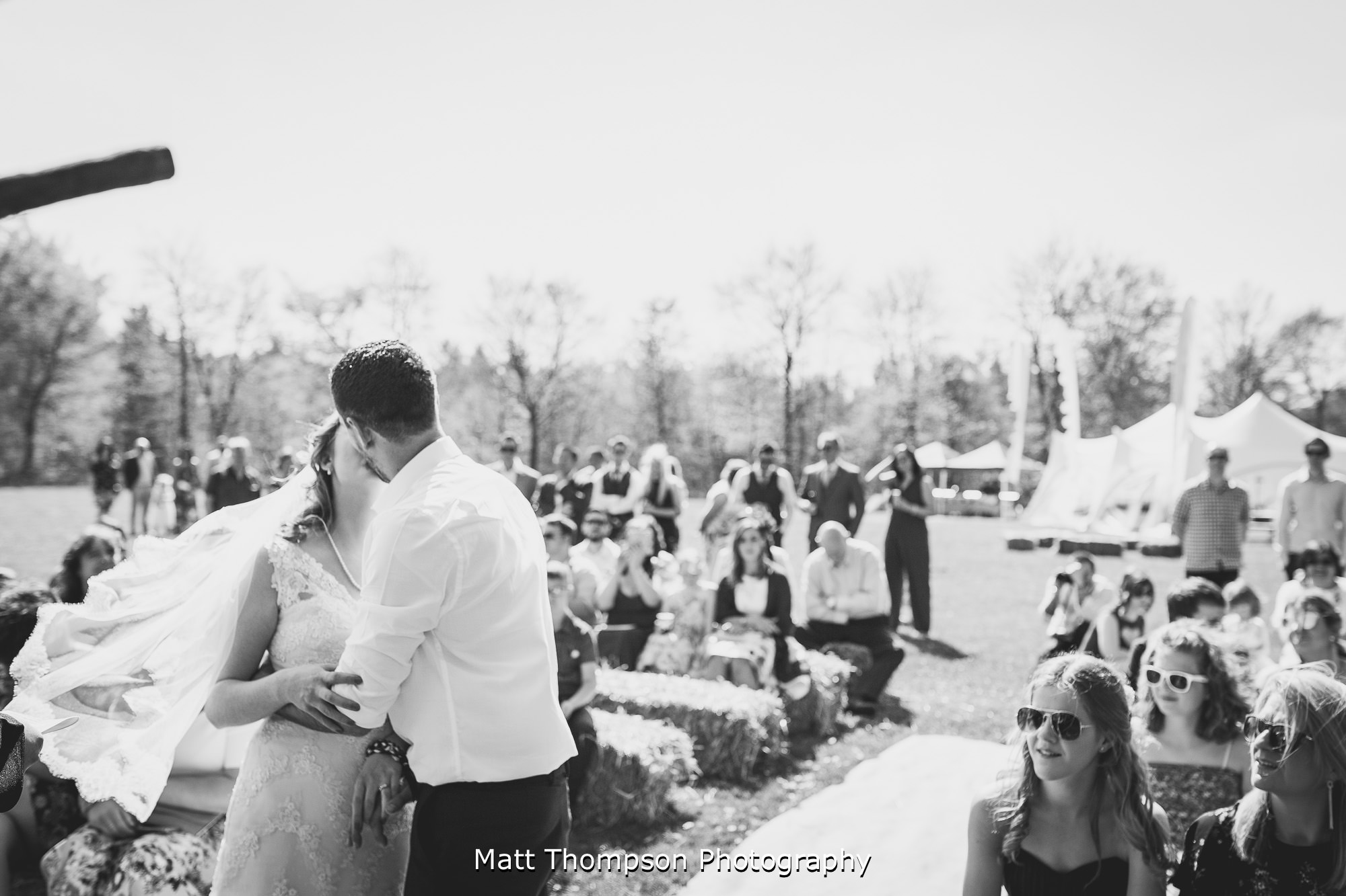 wedding kiss