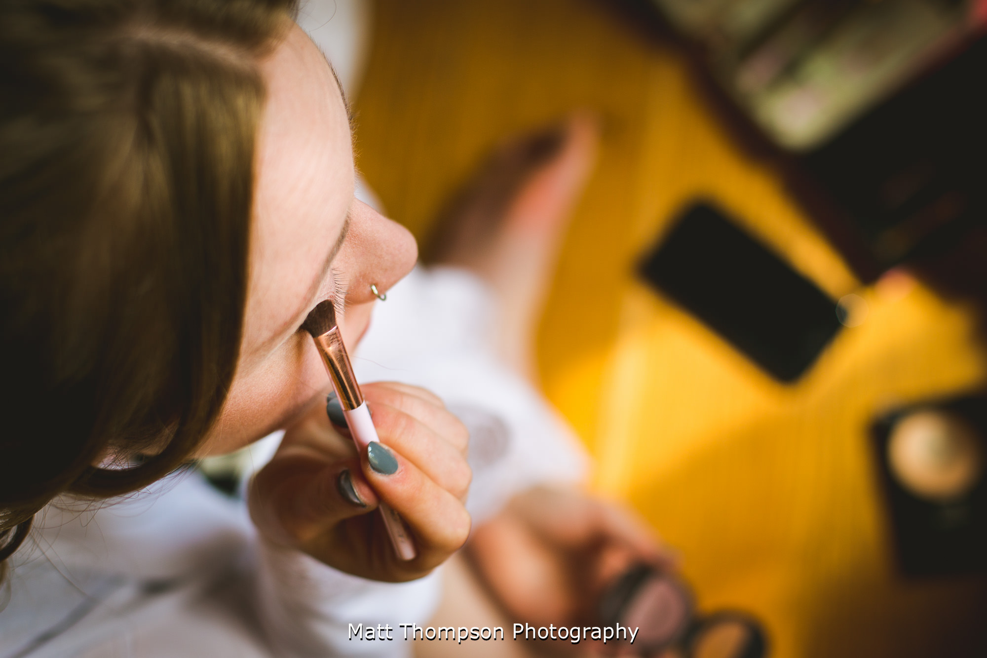 dalby forest wedding prep