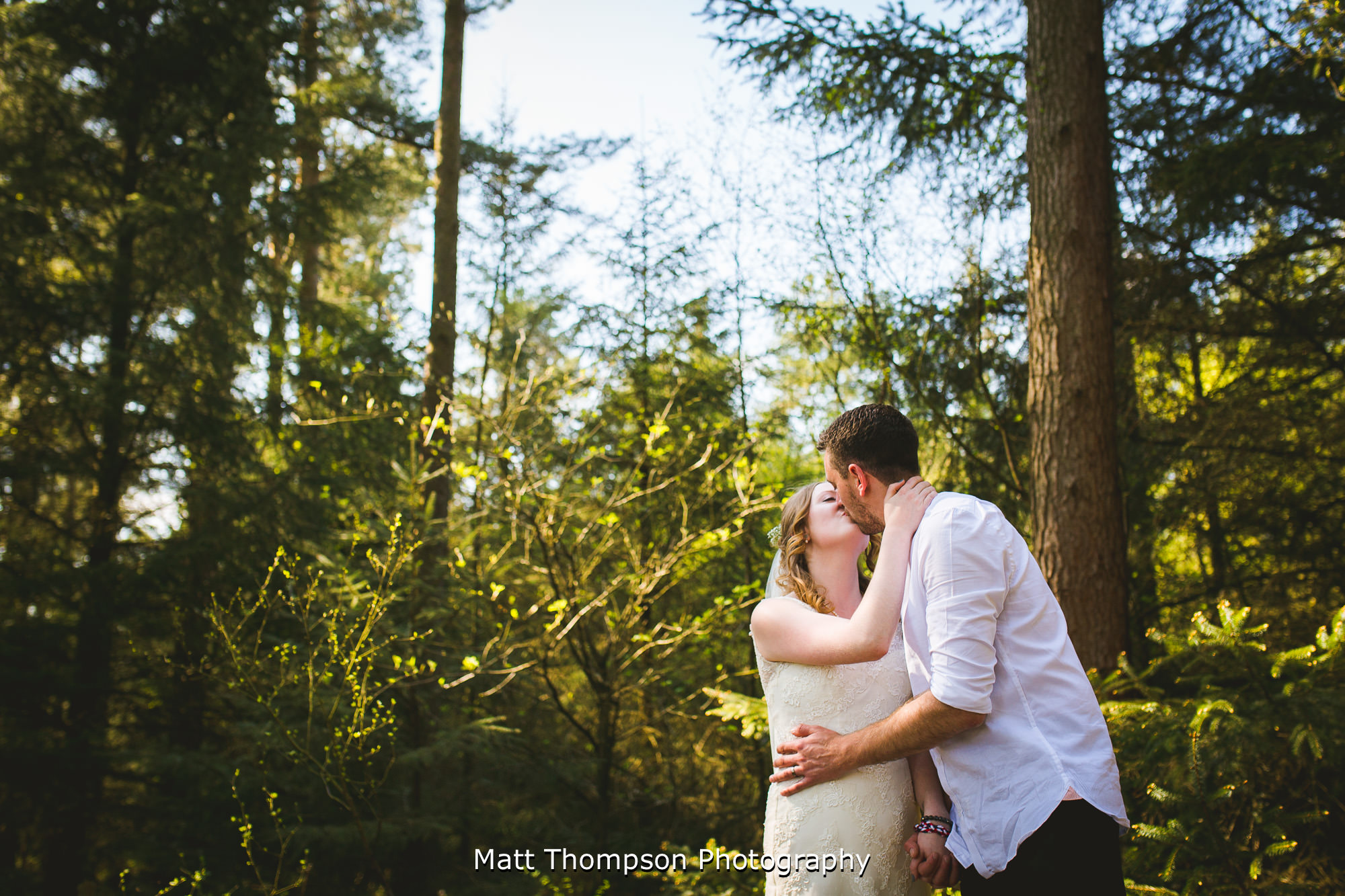 forest wedding portraits