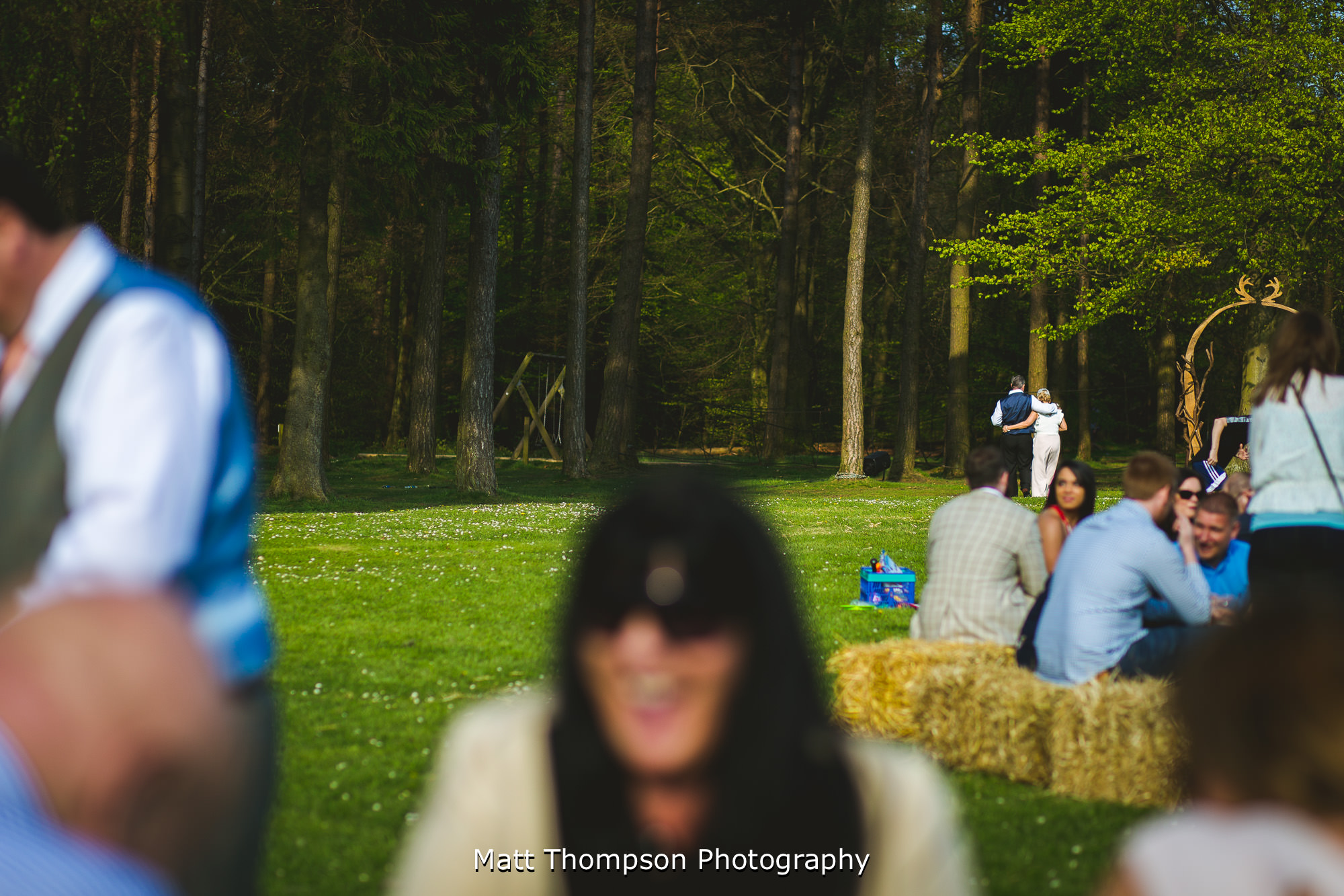 quiet wedding moment