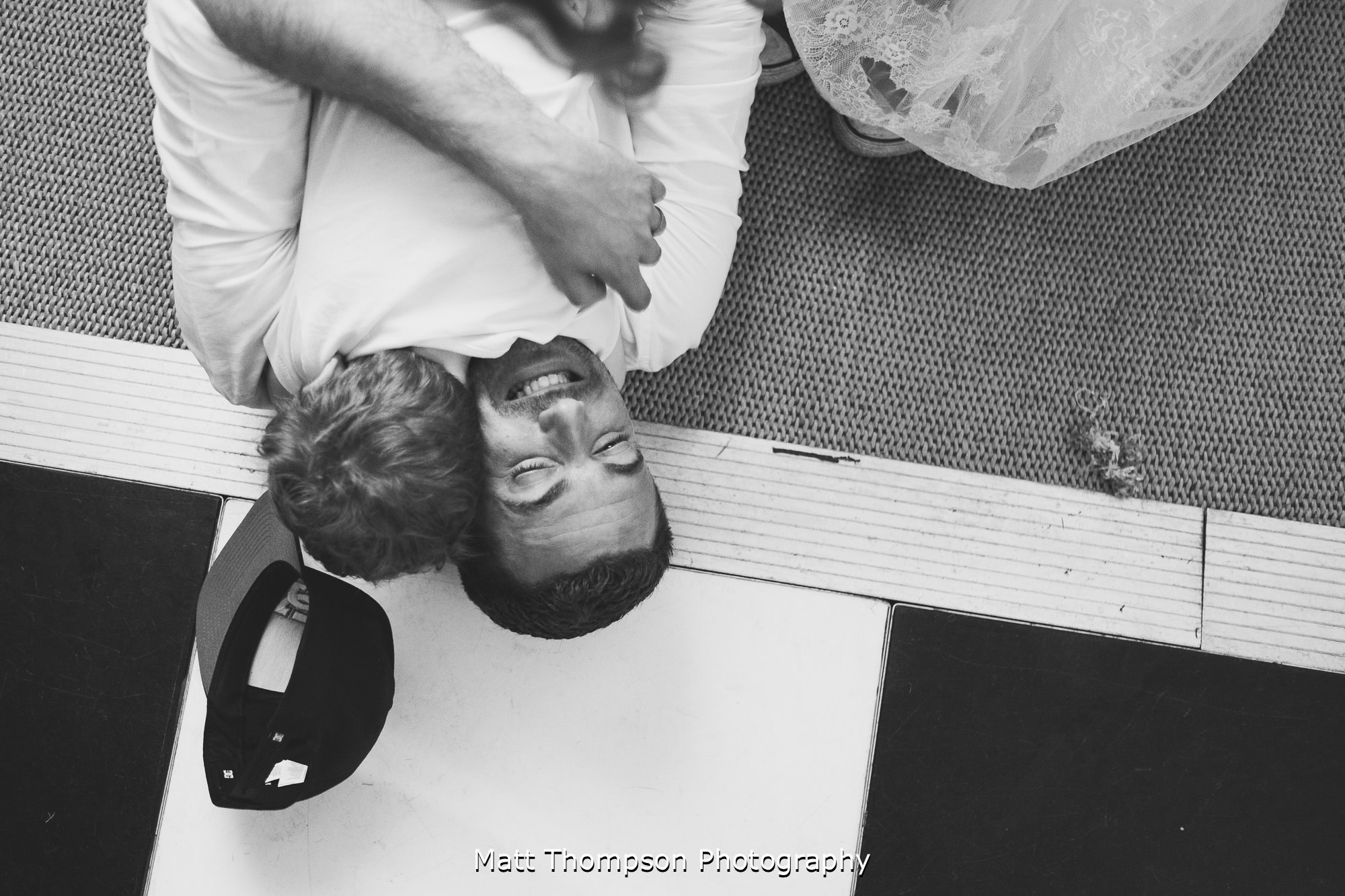 groom on the floor