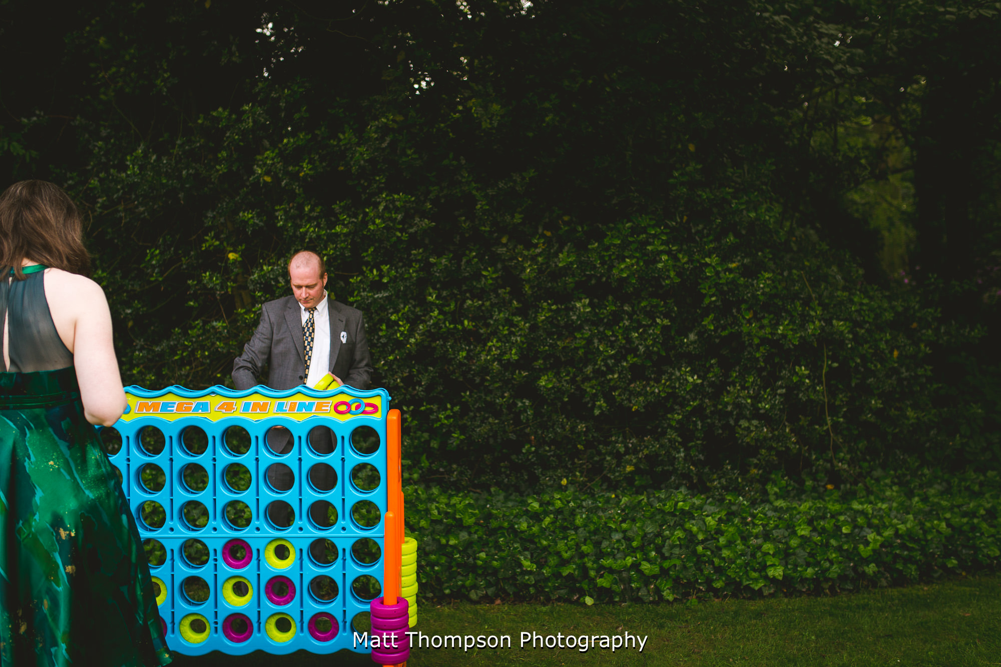 giant connect four at leeds wedding