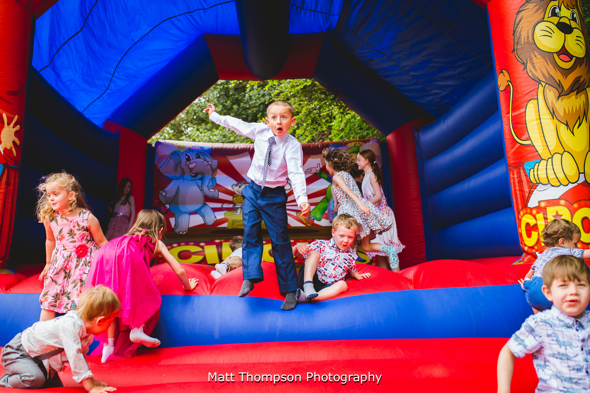 wedding bouncy castle