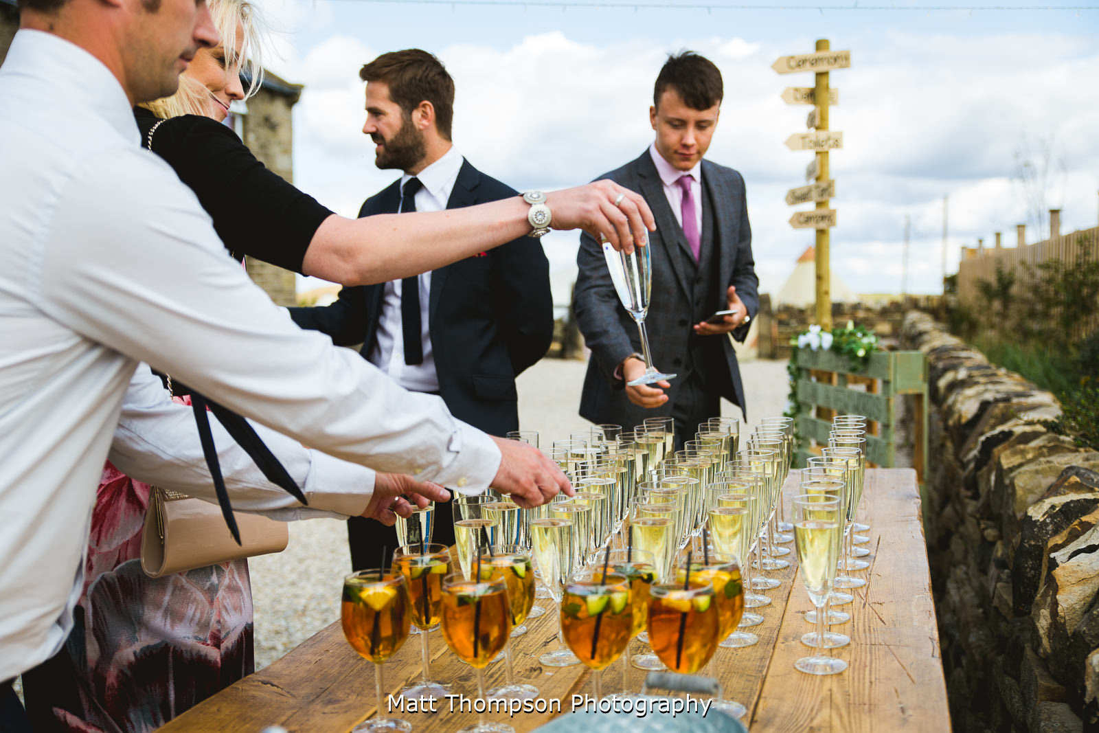 reception drinks