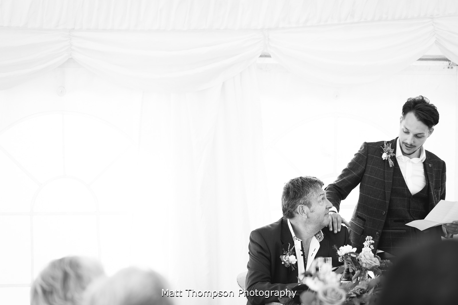 father and son moment