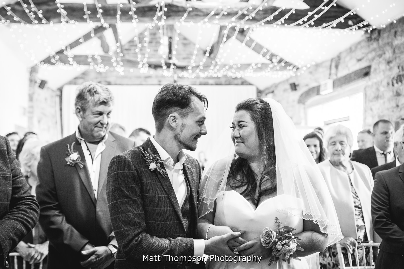woodhead barn wedding ceremony