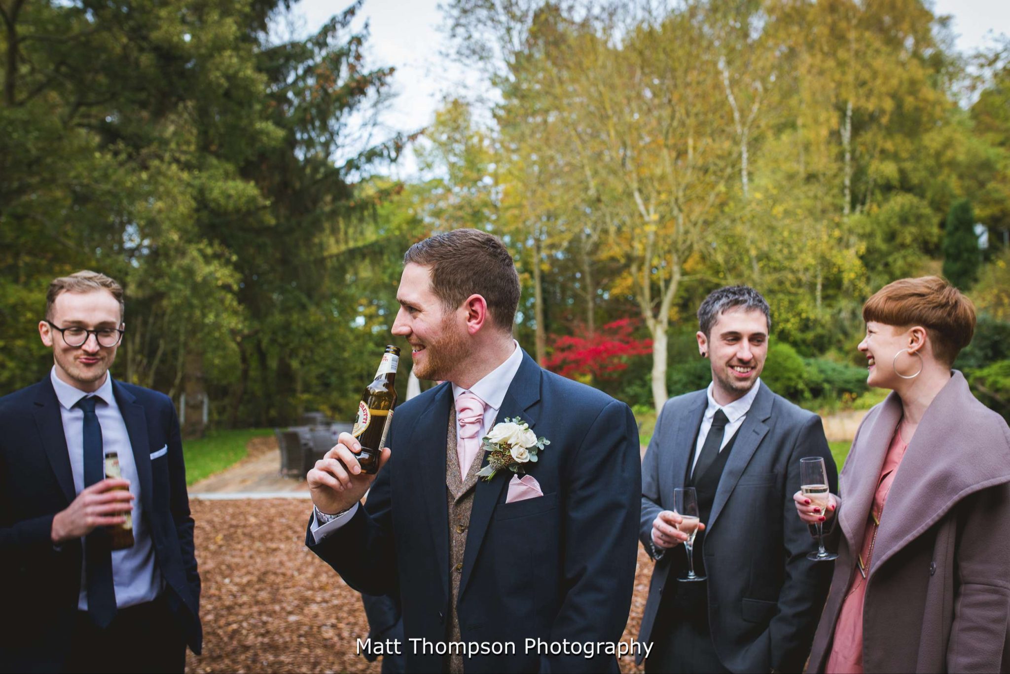 Wedding drinks reception