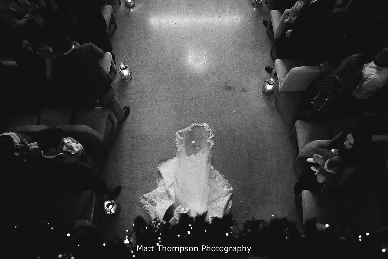 Wedding dress train
