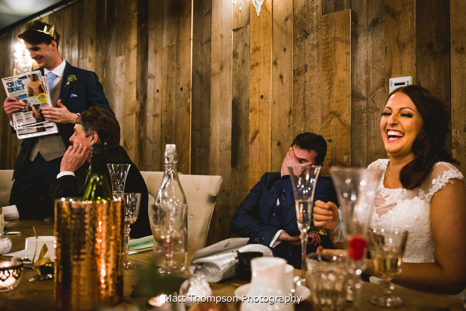 Embarrassing best man speech