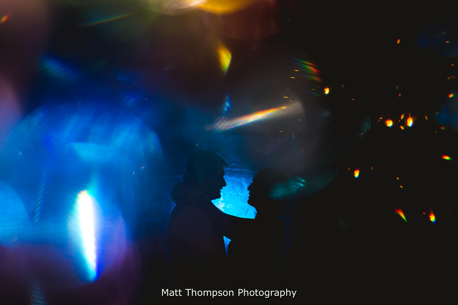 Flash wedding photos