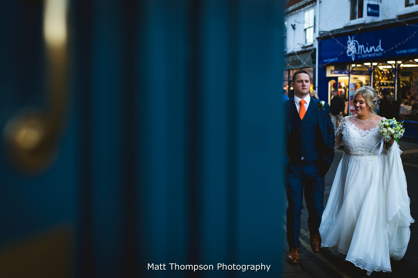 York wedding couple