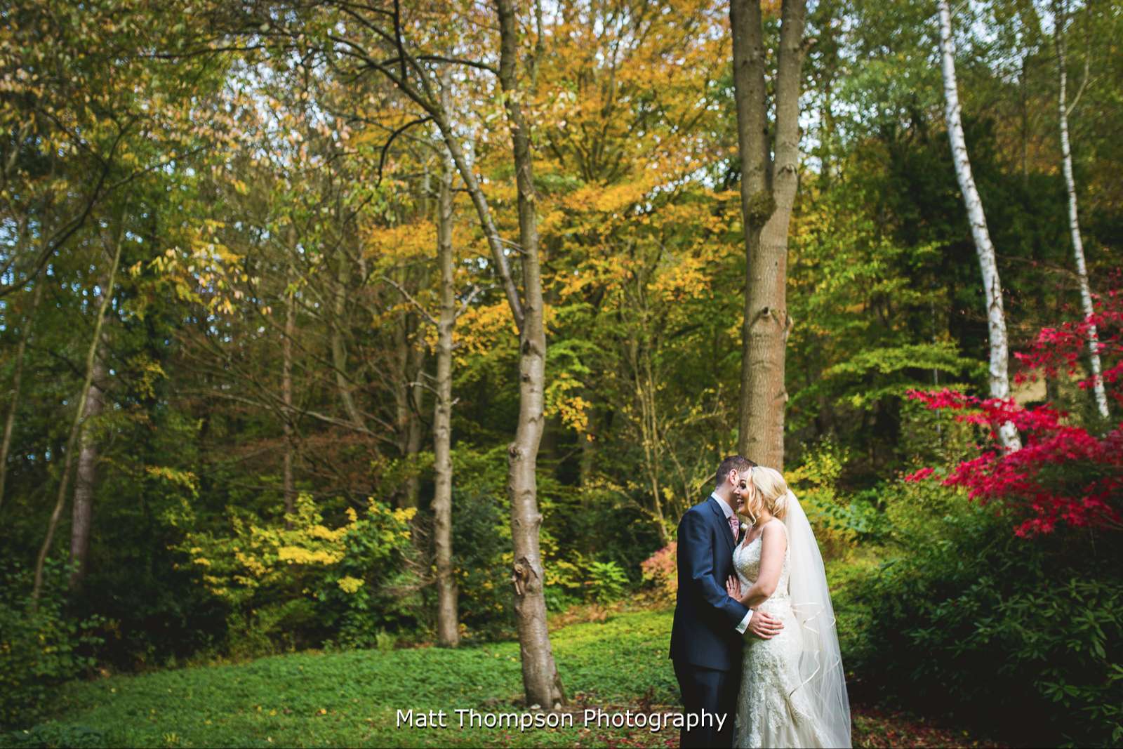 Wood wedding photos