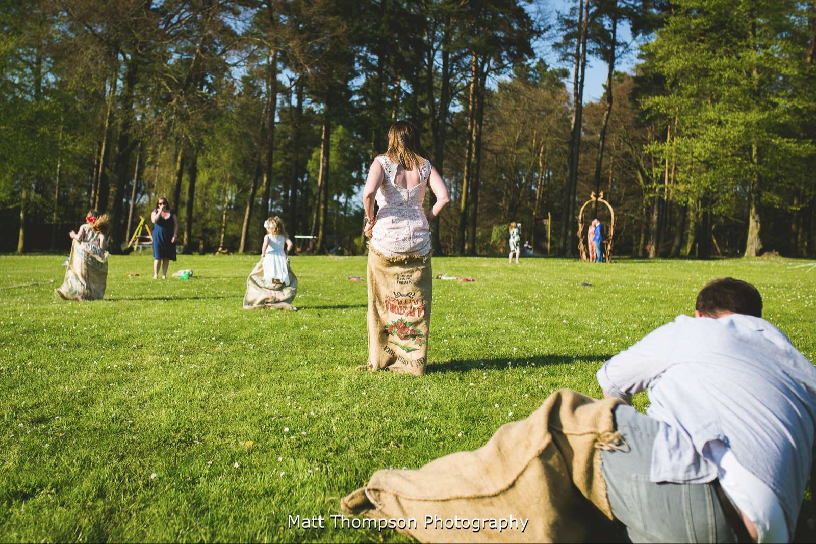 Sack race