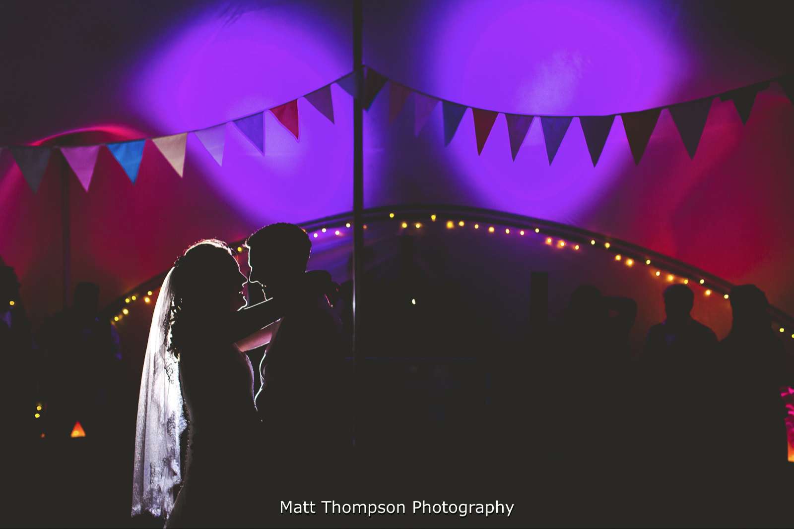 first dance in a marquee