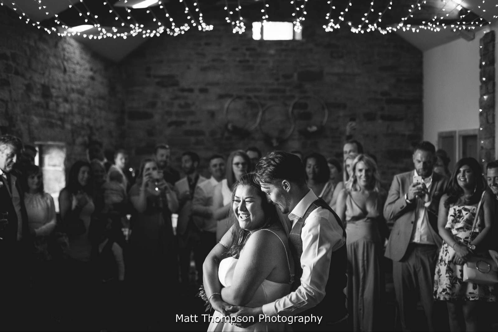 barn wedding first dance