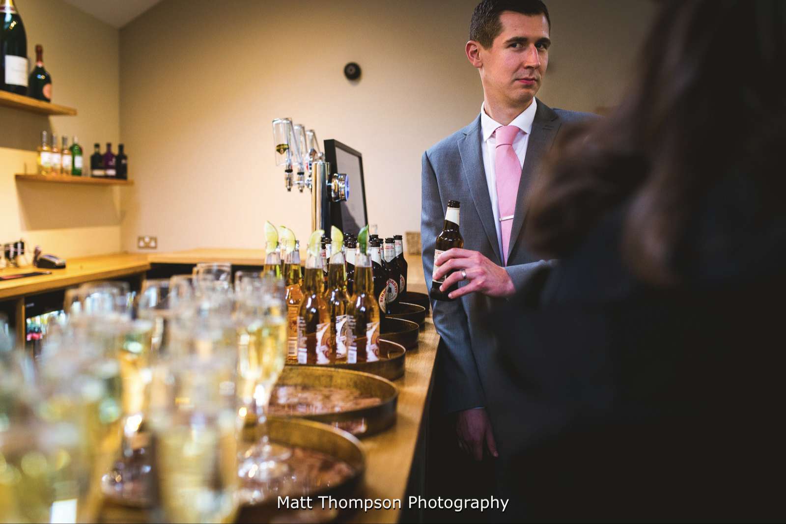 wedding reception drinks