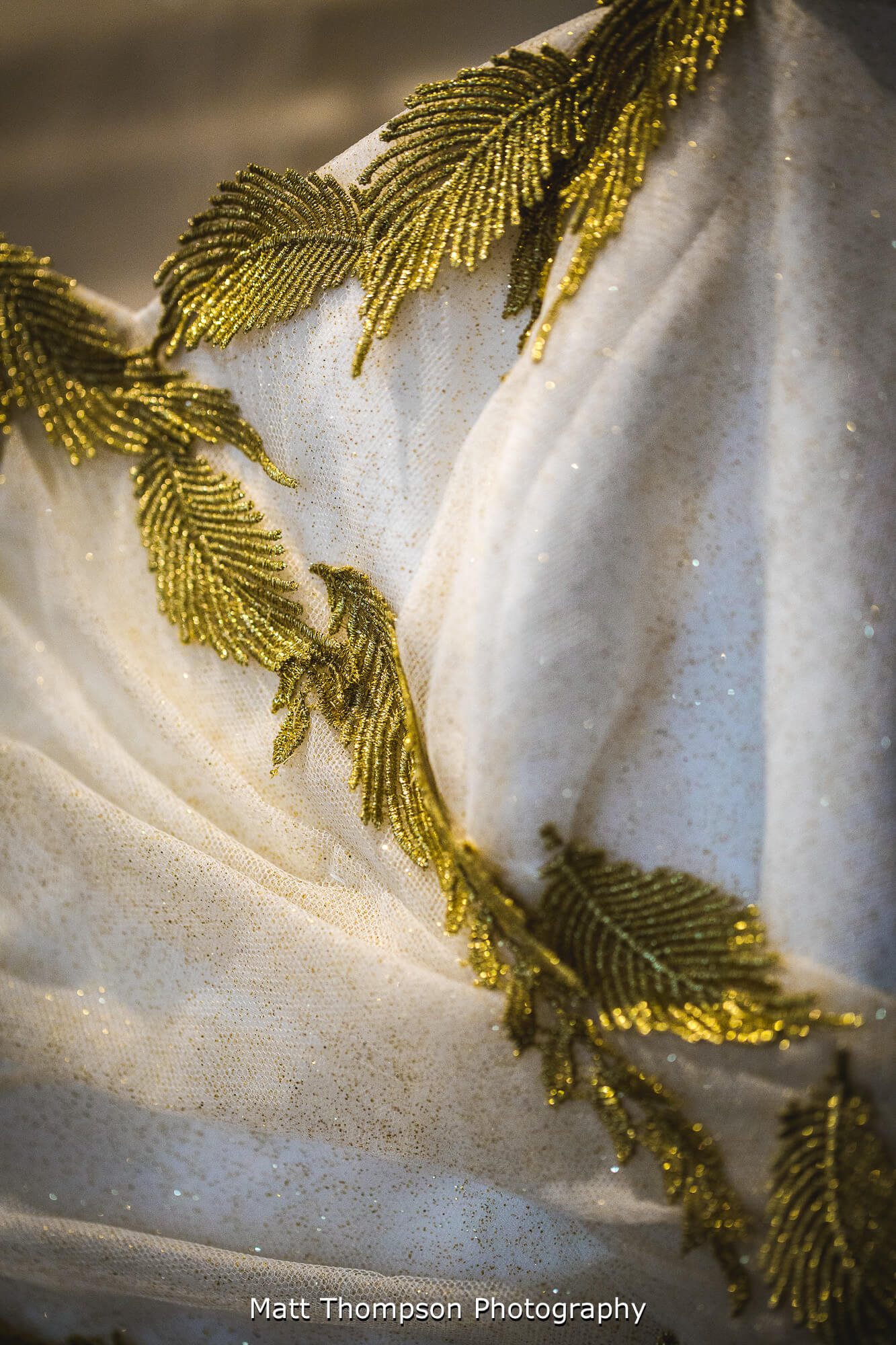 Custom wedding dress