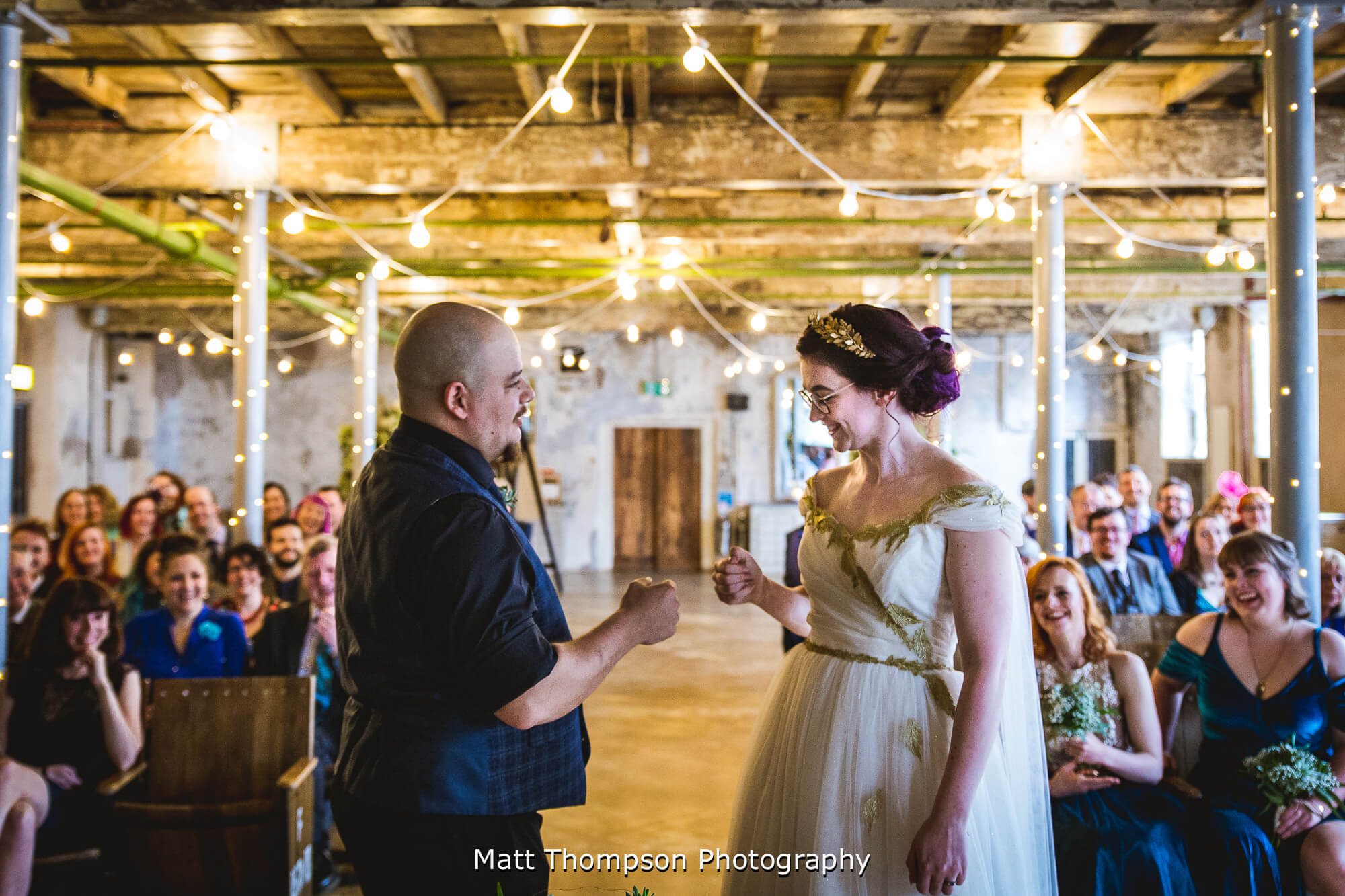 Wedding handshake