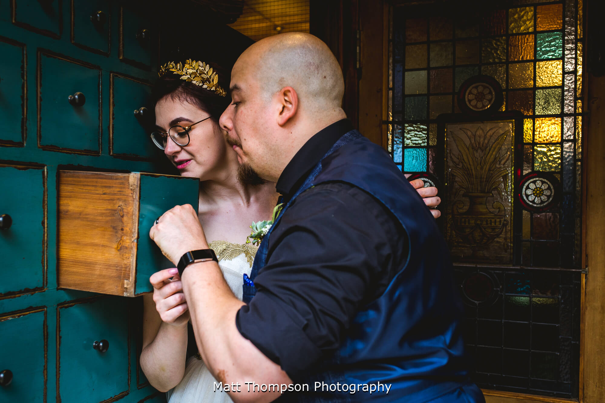 Peeking in draws