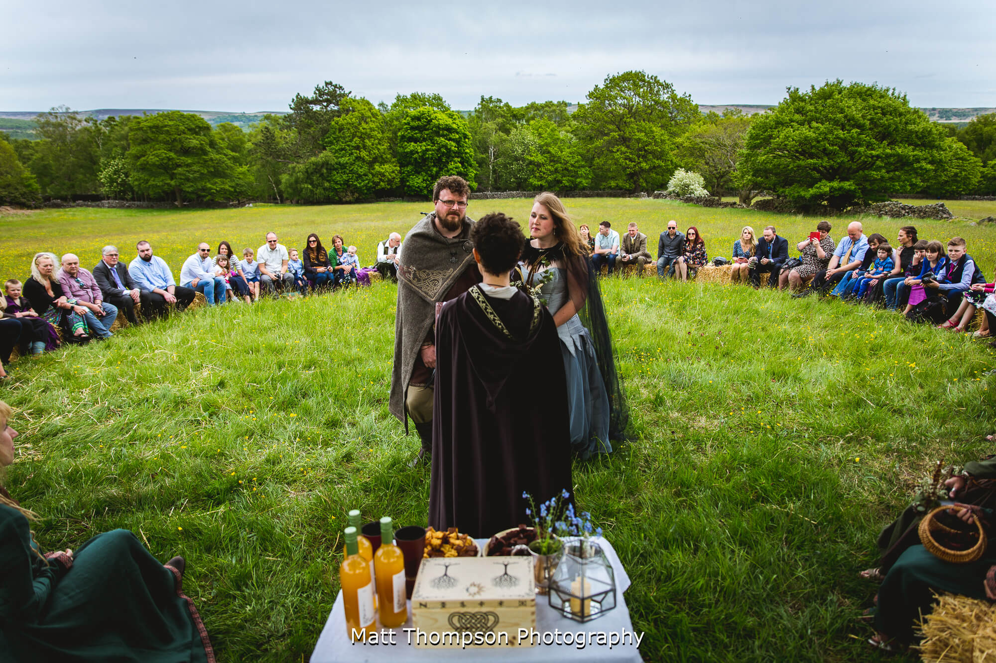 Hand fasting in hope valley