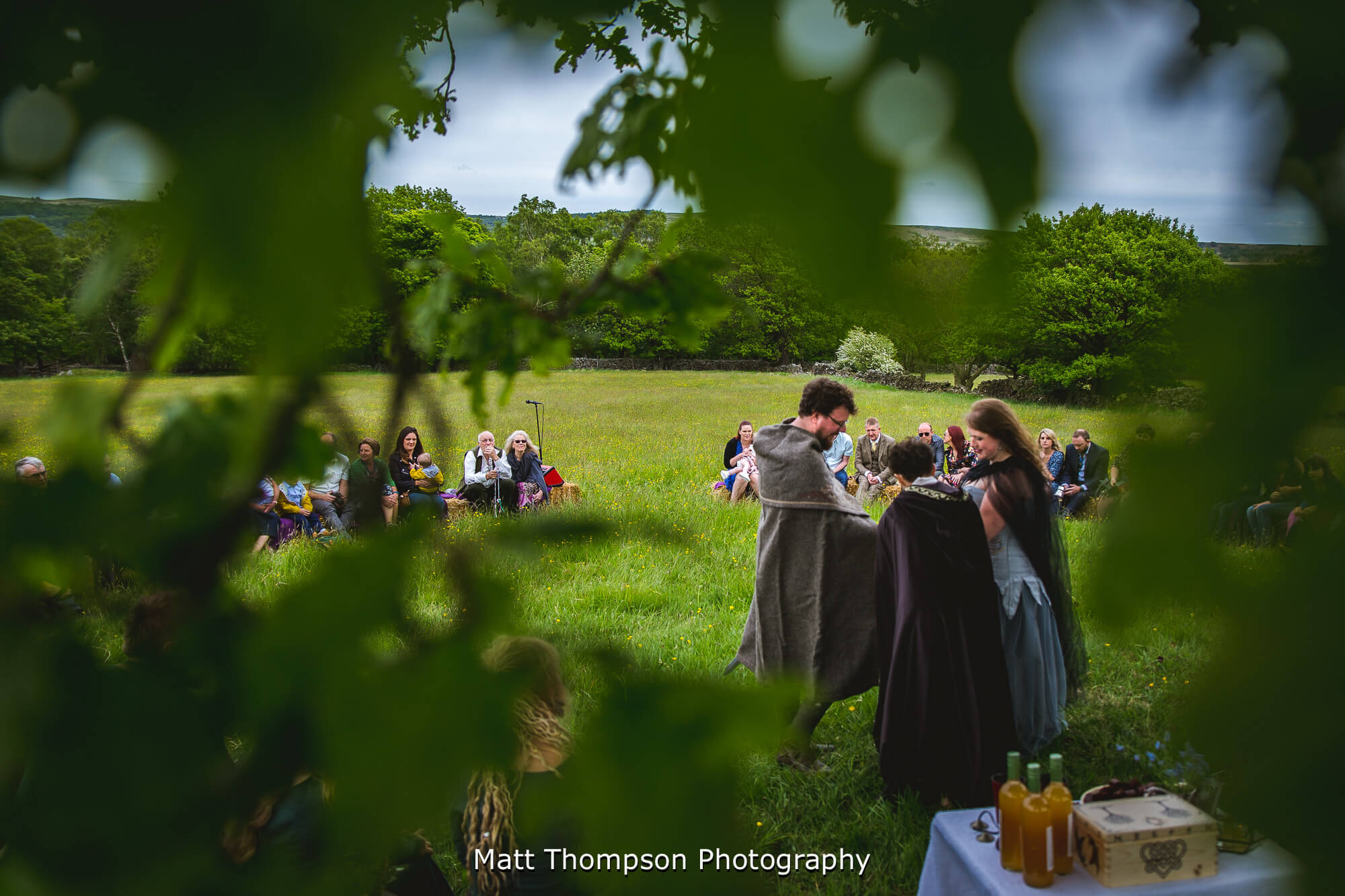 Outdoor wedding