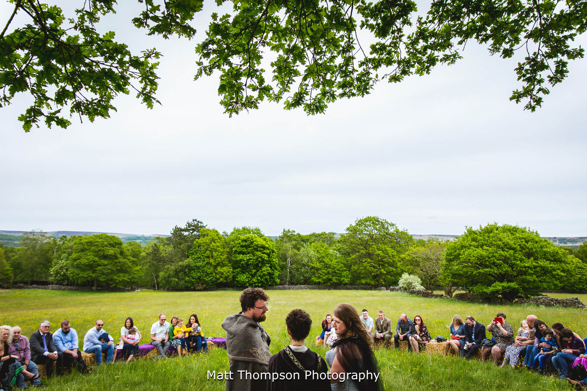 Bride and groom in the Hope valley